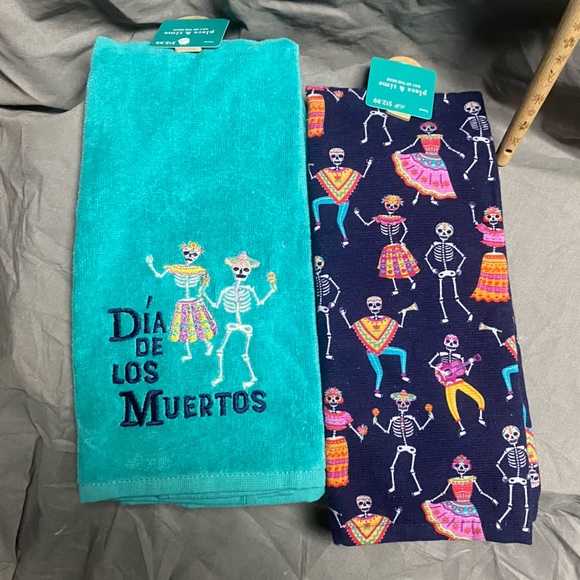 Sugar Skull Day Of The Dead Festive Halloween Decor Lot - Picture 10 of 16